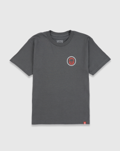 Spitfire Classic Swirl Youth T-Shirt Overlay Charcoal