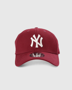 New Era 3930 NY Yankees Peached Twill Flexfit Cardinal/Ivory