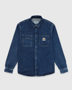 Carhartt WIP Salinac Shirt Jacket Blue Stone Wash