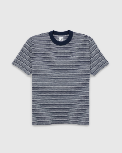 Polar Stripe Shin T-Shirt Navy