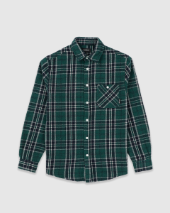 Fast Times Andreas Flannel Shirt Forest/Navy