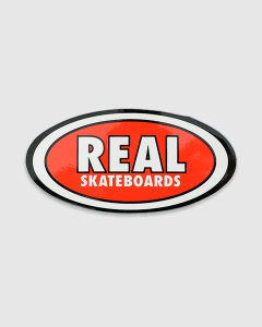 Real Staple Ovals Sticker