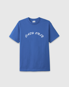 Cash Only Logo T-Shirt Royal Blue