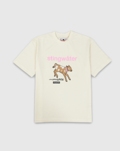Stingwater Baby Cow T-Shirt Off White