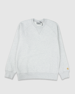 Carhartt WIP Chase Crew Ash Heather/Gold