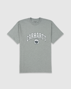 Carhartt WIP Berkeley Script T-Shirt Grey Heather