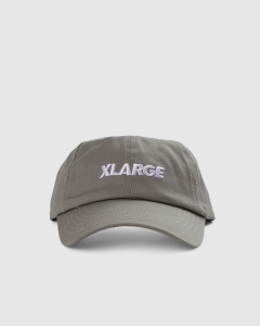 Xlarge Low Profile Text Strapback Grey/Lilac