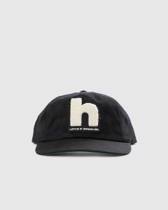 Huf Chenille Patch 6 Panel Black