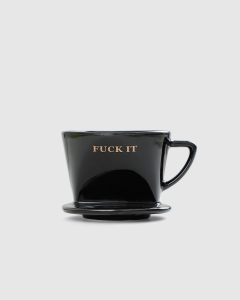 Huf Fuck It Espresso Pour Cup Black