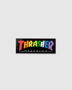 Thrasher Rainbow Magazine Sticker