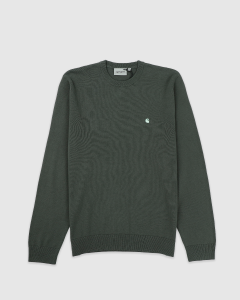 Carhartt WIP Madison Sweater Hemlock Green/Spearmint