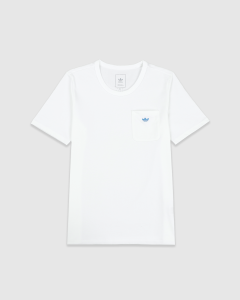 Adidas Shmoo Pocket T-Shirt White/Bluebird