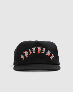 Spitfire Old English Arch Snapback Black/Red