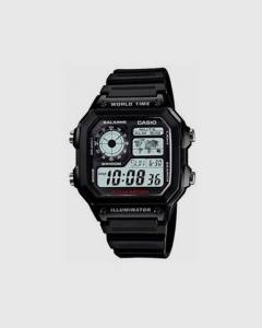 Casio Classic Digital Watch AE1200WH-1A Black