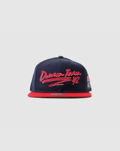 M and N 110 Flex 92 Dream Team Deadstock Snapback Navy/Red