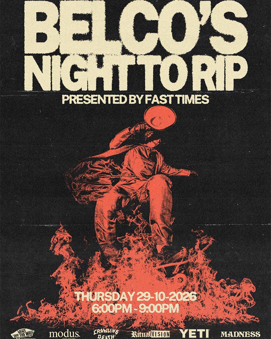 'Belco's Night to Rip: 29 OCTOBER 2026 - ACT