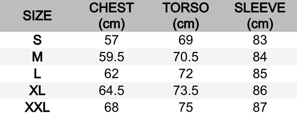 Ichpig Hoodie Size Guide