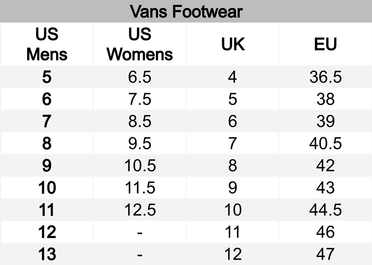 Vans Footwear